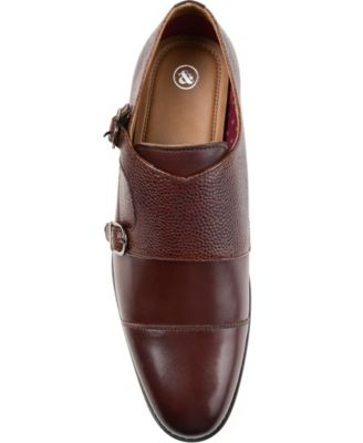 Men's Calvin Double Monk Strap Dress Shoe