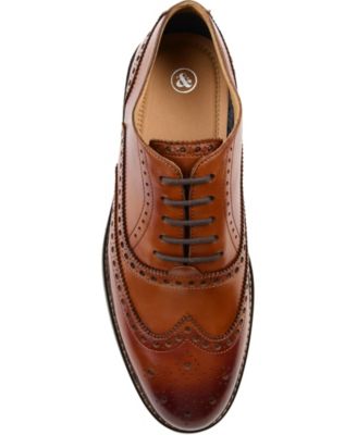 Thomas & Vine Men\'s Franklin Wingtip Oxford Dress Shoes WIDE FRANKLIN WIDE WIDTH | Men main image 4