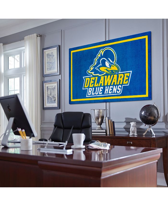 Luxury Sports Rugs Delaware Colde Blue 3'2" x 5'1" Area Rug Macy's