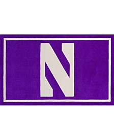 Northwestern Colnw Purple 1'8" x 2'6" Area Rug