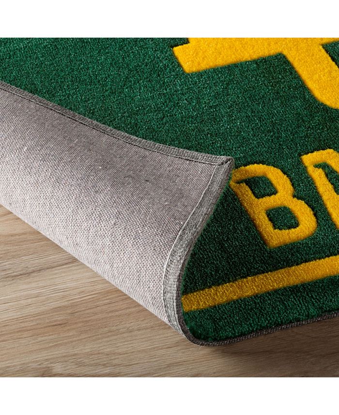 Luxury Sports Rugs Baylor Colba Green 5' x 7'6" Area Rug Macy's