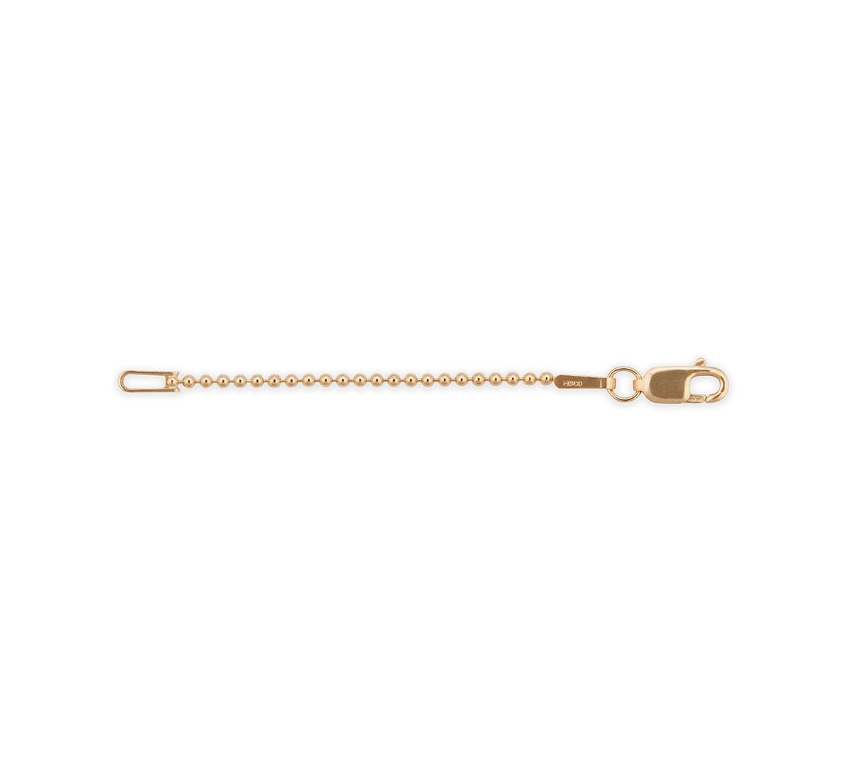 Bead Link 2" Chain Extender in Gold-Filled - Gold-Filled