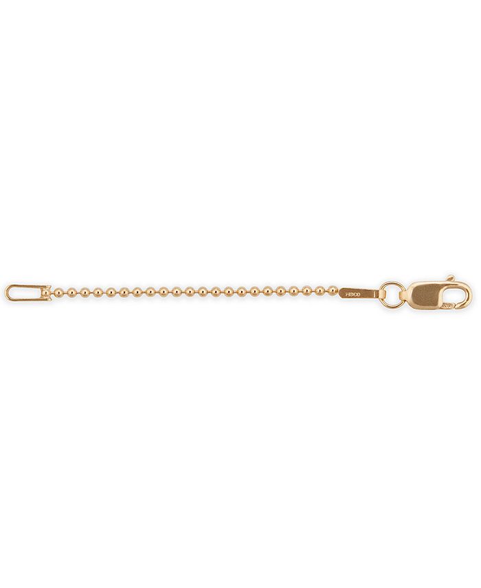 Bead Link 2 Chain Extender in Gold-Filled - Gold-Filled