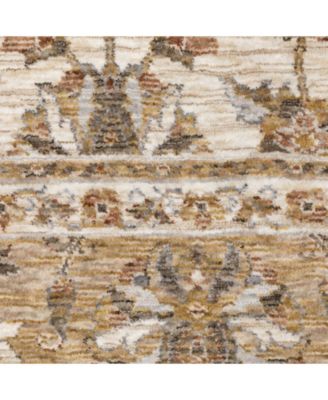 Maharaja 5091Z Ivory and Gold 2' x 3' Area Rug