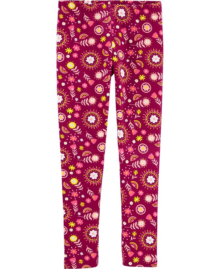 Carter s Big Girls Floral Leggings Macy s