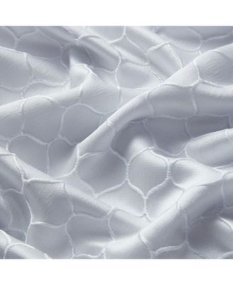 Siena Pattern 100% Complete Blackout Thermal Insulated Double Layer Window Curtain Grommet Panels - Energy Savings & Soundproof, Set of 2