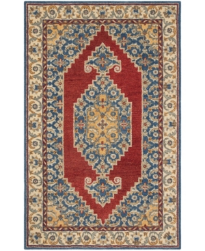 Safavieh Antiquity At505 Blue And Red 5' X 8' Area Rug