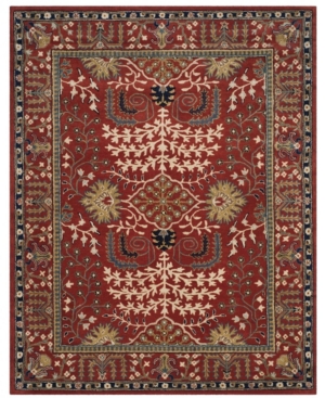 Safavieh Antiquity At64 Red And Multi 8' X 10' Area Rug