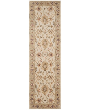 Safavieh Antiquity At816 Gray And Beige 2'3" X 8' Runner Area Rug