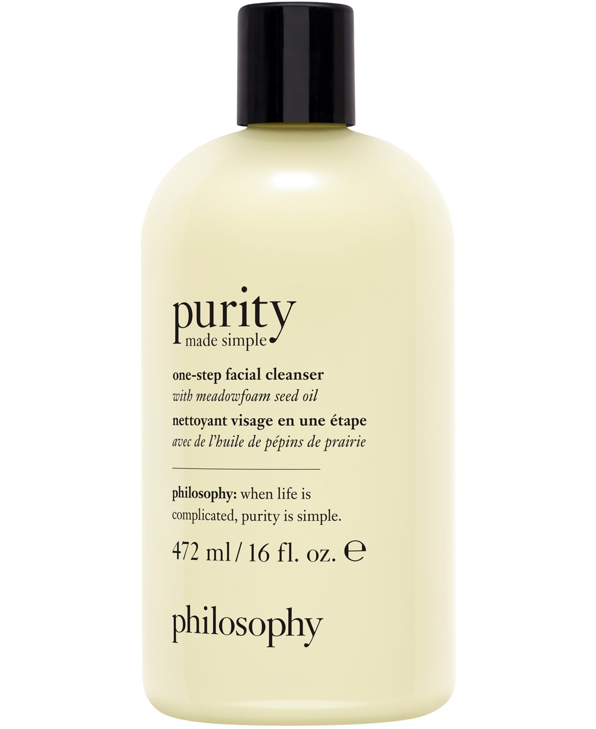 Purity Made Simple One-Step Facial Cleanser, 16 oz.