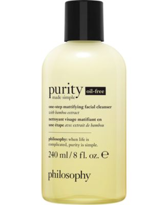 Purity Made Simple Oil-Free One-Step Mattifying Facial Cleanser, 8-oz.