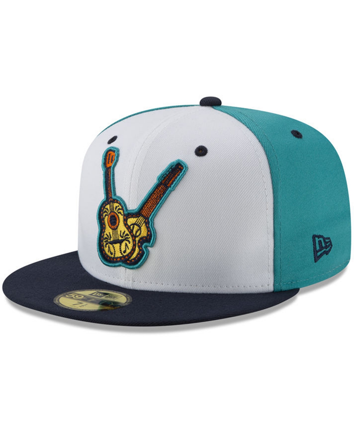 New Era Nashville Sounds 2020 Copa De La Diversion 59fifty-fitted Cap In Teal,white,navy