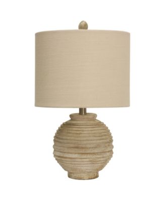 StyleCraft Hardback Fabric Shade Table Lamp - Macy's