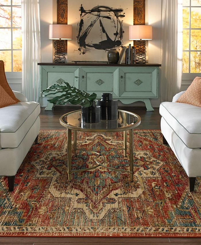 Karastan Elements Kasbar Copper 2' x 3' Area Rug Macy's