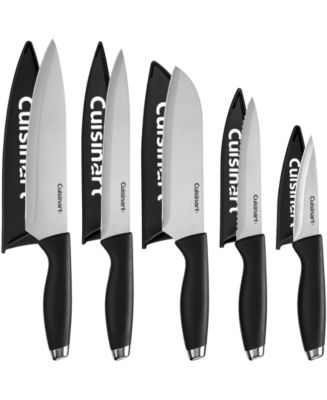 Cuisinart 10-Piece Cutlery Set with Stainless Steel End Caps - Macy's