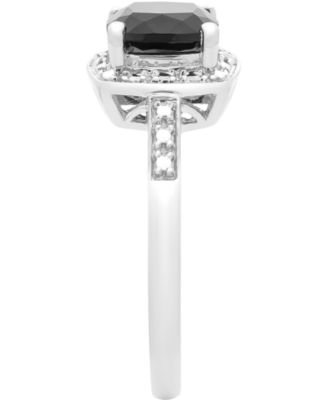 3-Pc. Set Onyx & Diamond Accent Pendant Necklace, Ring and Stud Earrings in 14k Gold-Plated Sterling Silver (Also Available in Sterling Silver)