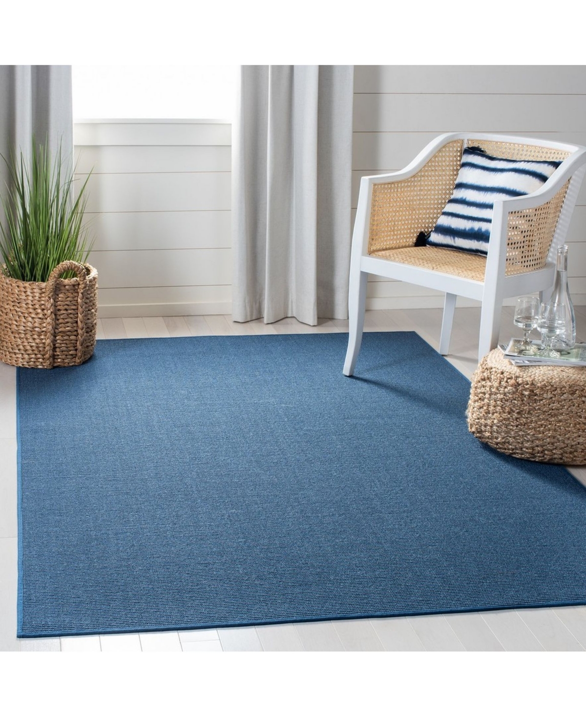 Martha Stewart Collection MSR9501MArea Rug - Blue