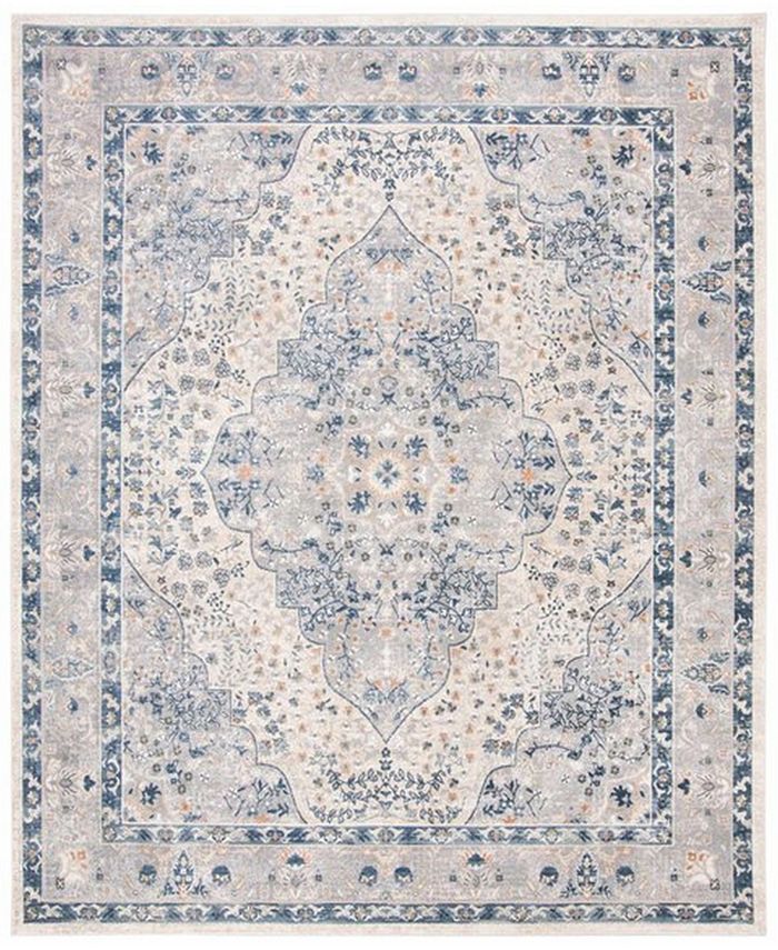 Martha Stewart Collection MSR693D Cream 9' x 12' Area Rug Macy's