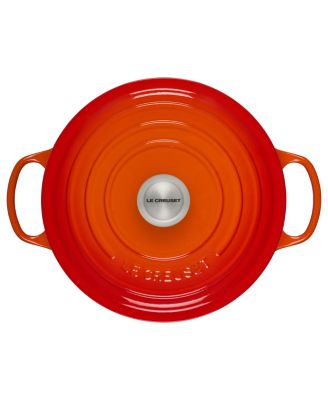 Signature Enameled Cast Iron 5.5 Qt. Round Dutch Oven