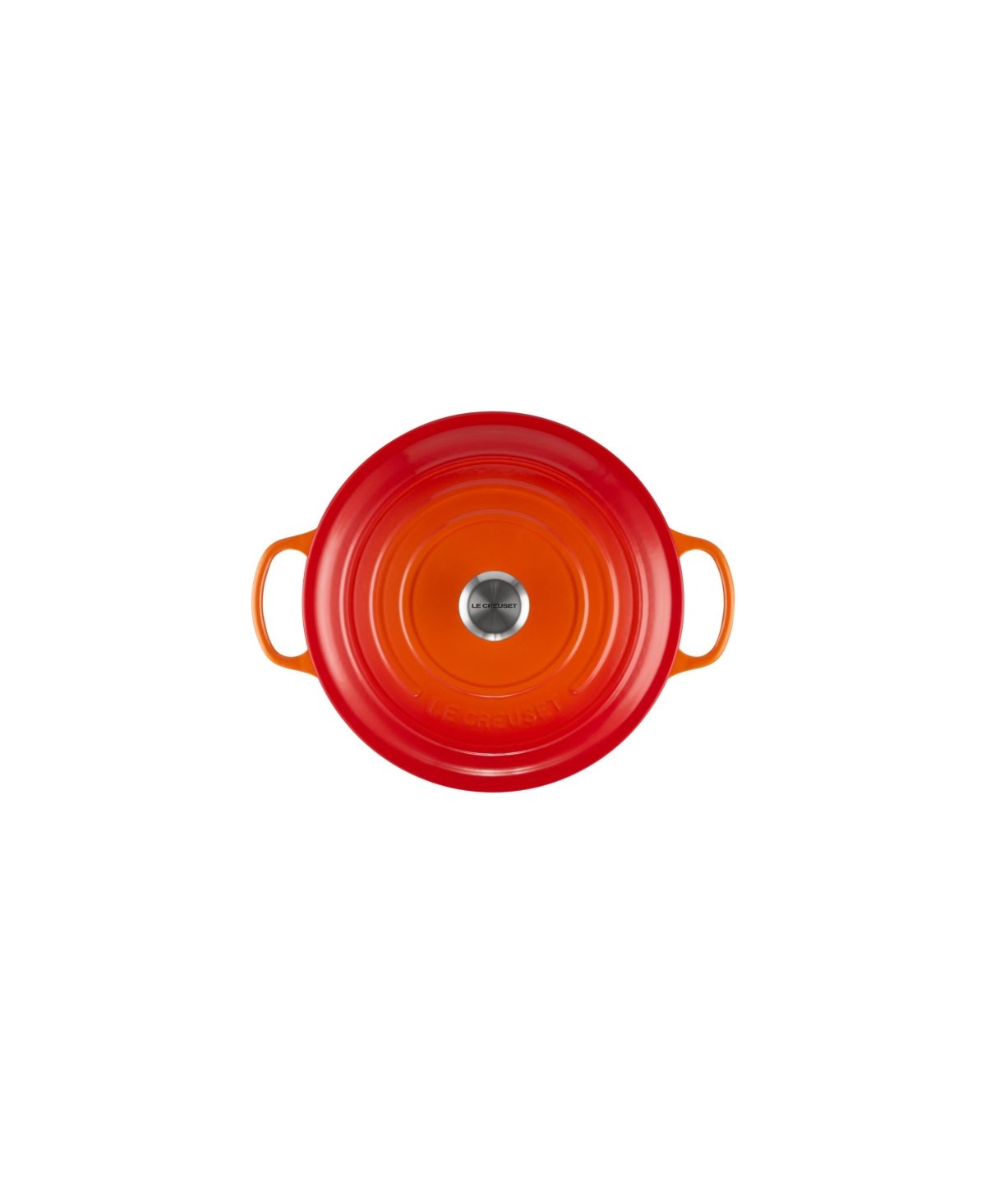 Le Creuset 9-quart Signature Cast Iron Round Dutch Oven In Flame