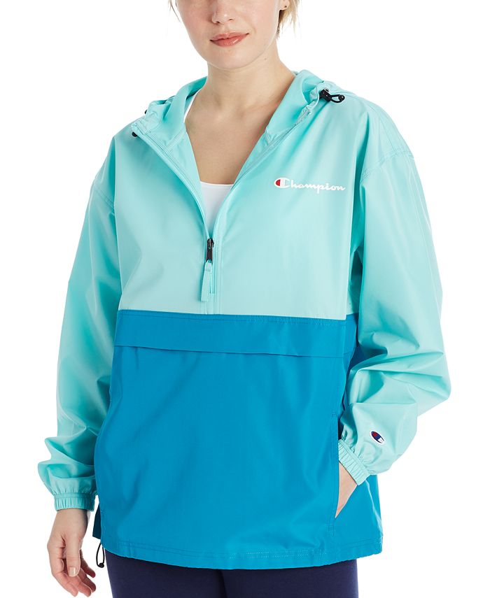 Champion Women s Packable Colorblocked Hooded Jacket Macy s