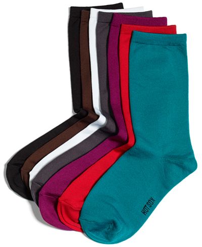 Hot Sox Women's Solid Trouser Socks