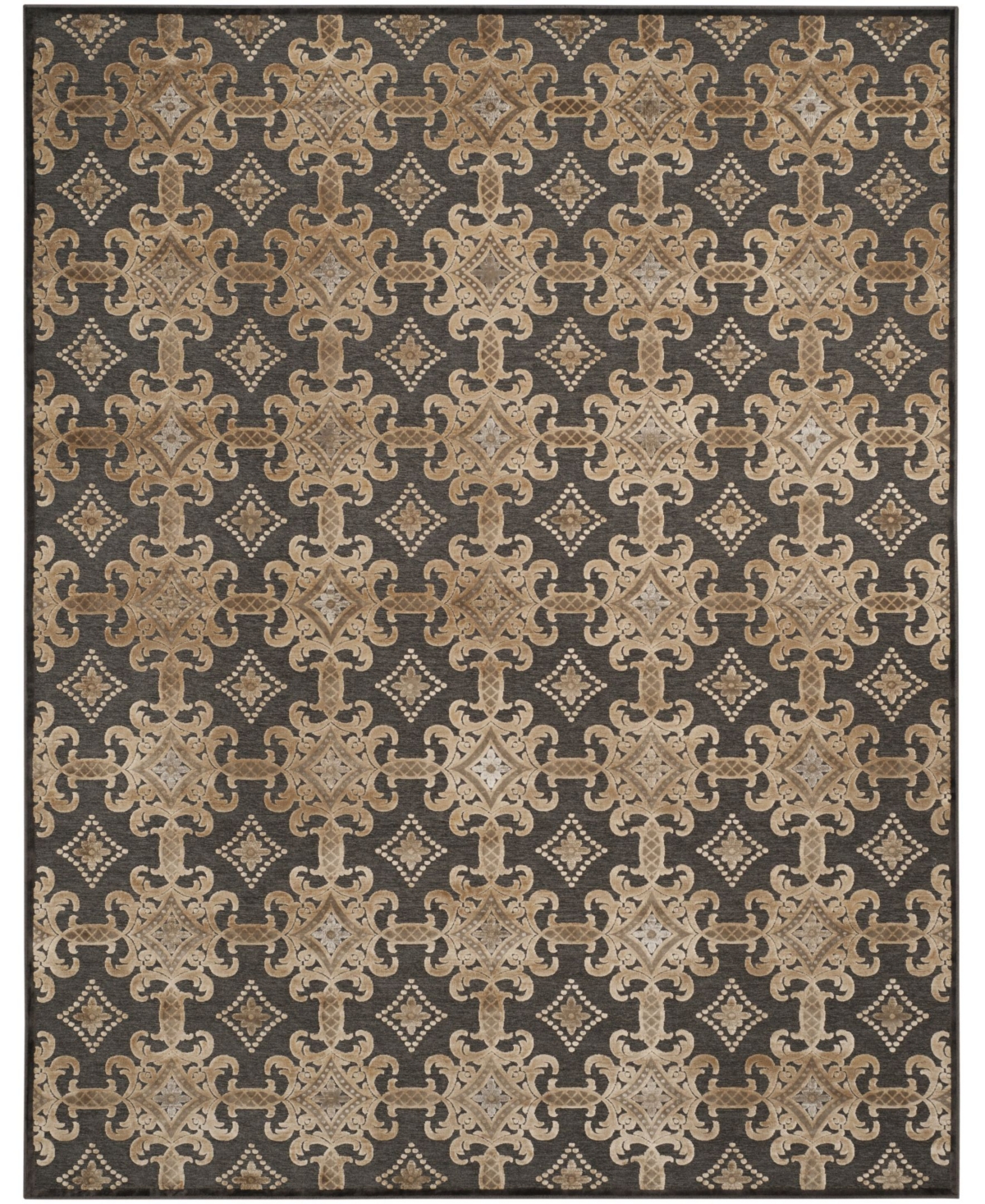 Martha Stewart Collection MSR74303 Onyx 8' x 10' Area Rug - Onyx
