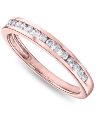 Diamond (1-1/2 ct. t.w.) Channel-Set Bridal Set in 14K White, Yellow or Rose Gold