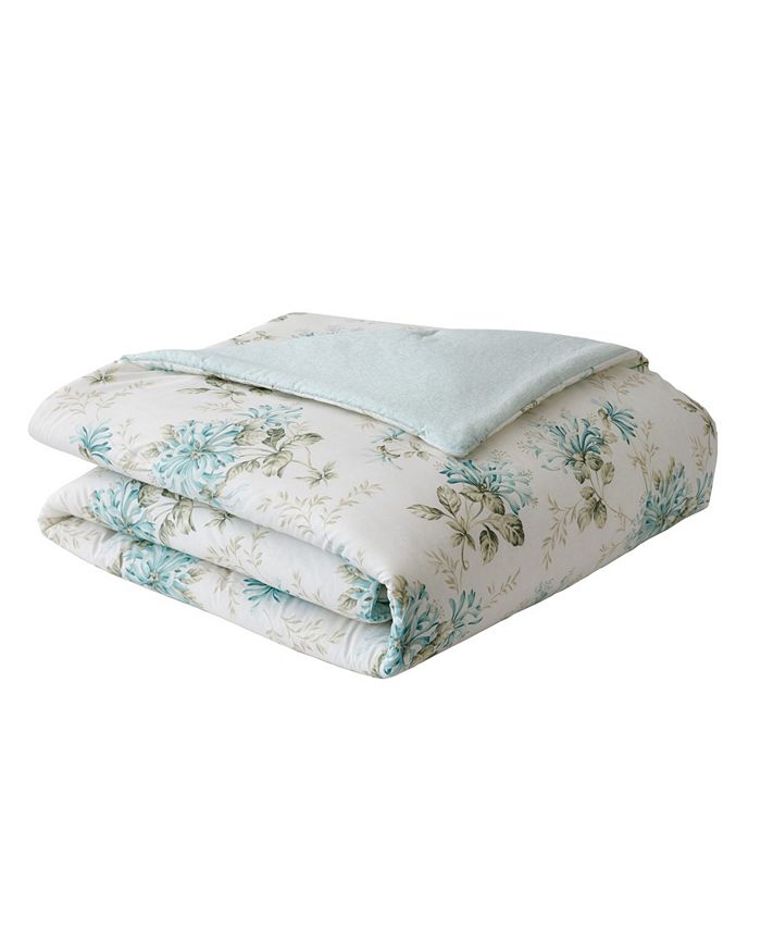 Laura Ashley Honeysuckle Comforter Set, Full/Queen Macy's
