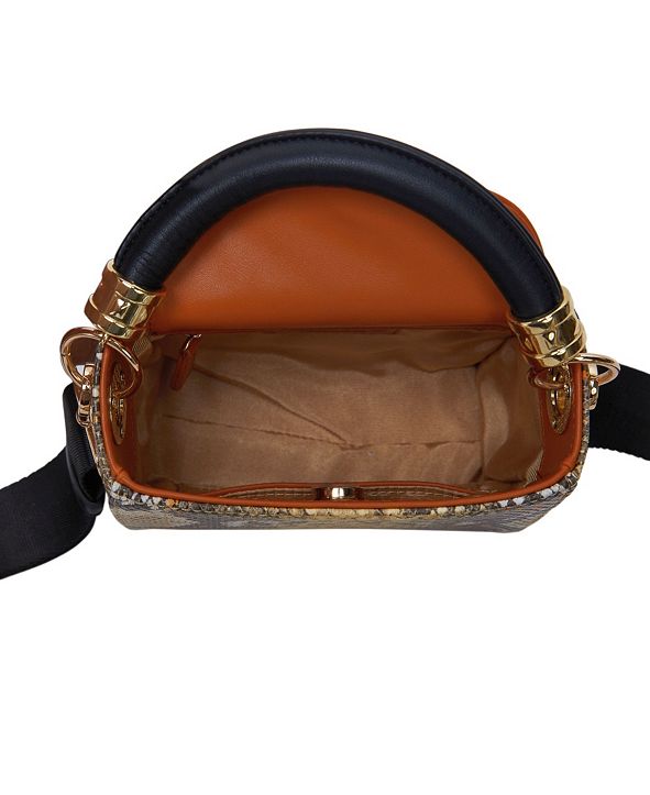 LIKE DREAMS Snakeskin Crossbody Handbag Set & Reviews - Handbags ...