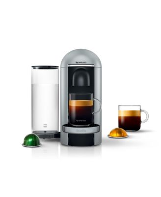 Nespresso VertuoPlus Deluxe Coffee & Espresso Maker By Breville, Silver ...