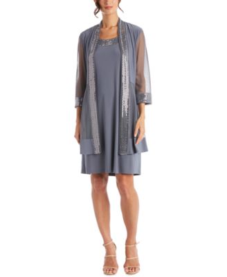 R & M Richards - Embellished Dress & Jacket