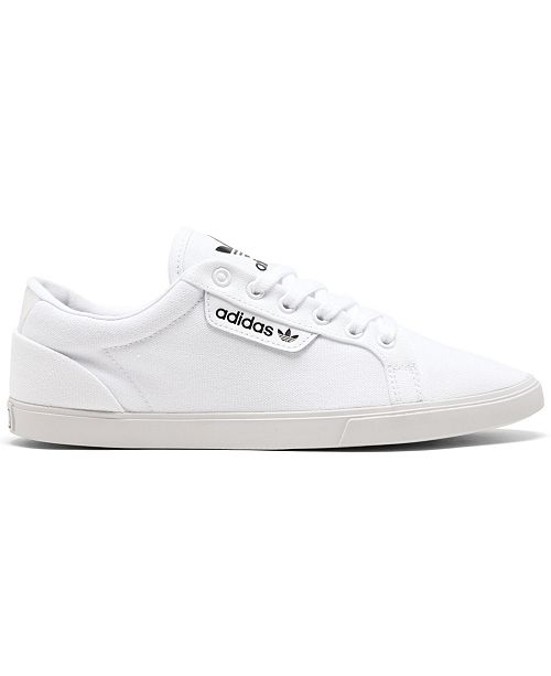 Adidas Women S Originals Sleek Canvas Casual Sneakers From Finish