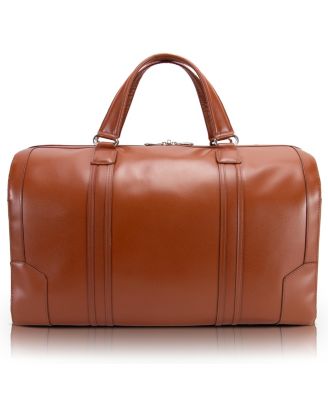 steve madden leather duffle bag