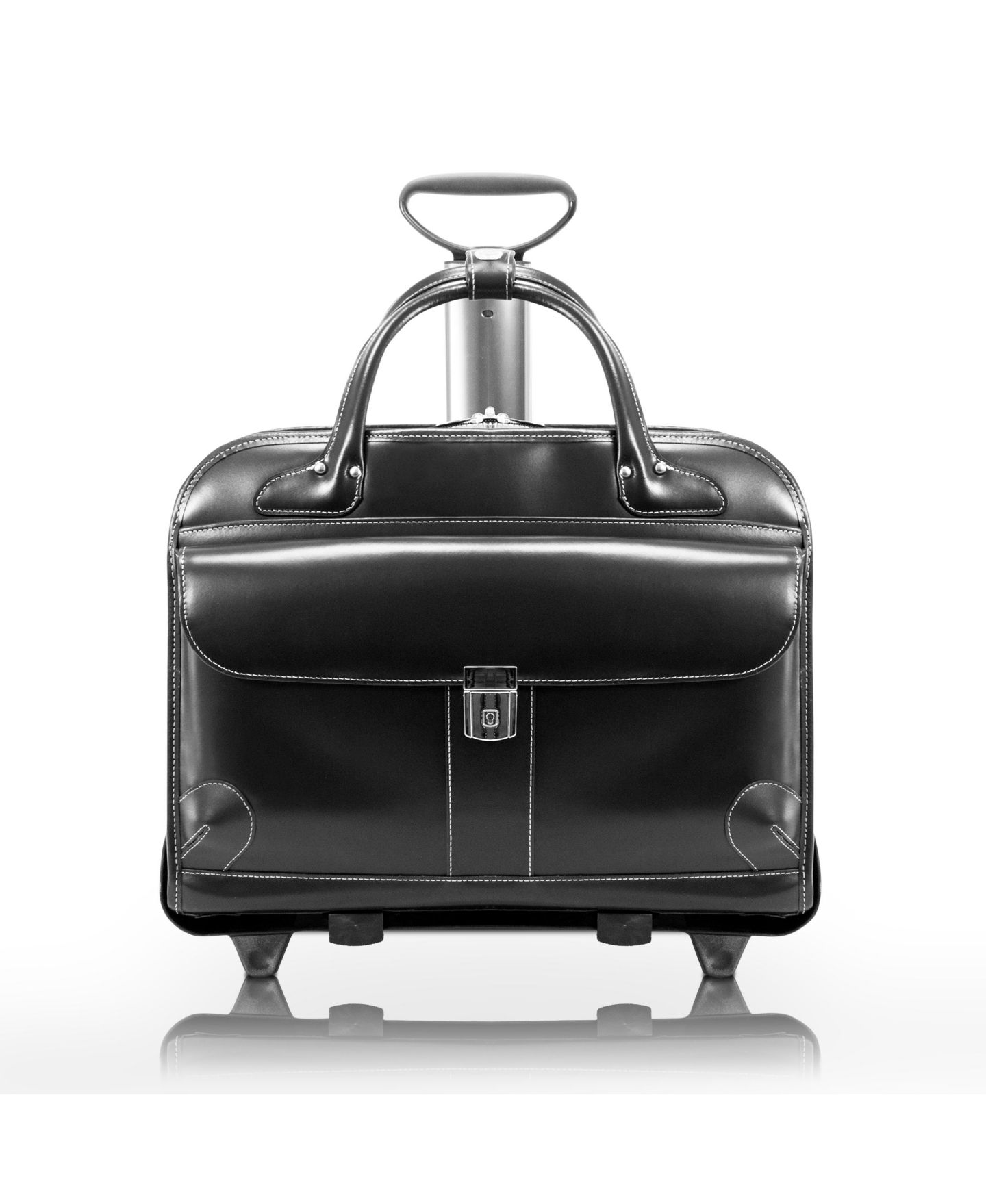 Портфели McKlein Lakewood, 15" Fly-Through Checkpoint-Friendly Ladies Laptop, цвет: Чёрный — фото 13