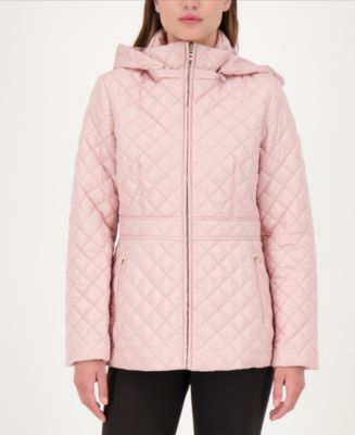 kate spade new york Hooded Quilted Coat, Created for Macy's & Reviews -  Coats & Jackets - Women - Macy's
