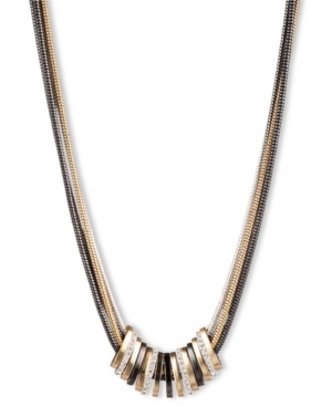 image of Nine West Multi Strand Necklace with Slider