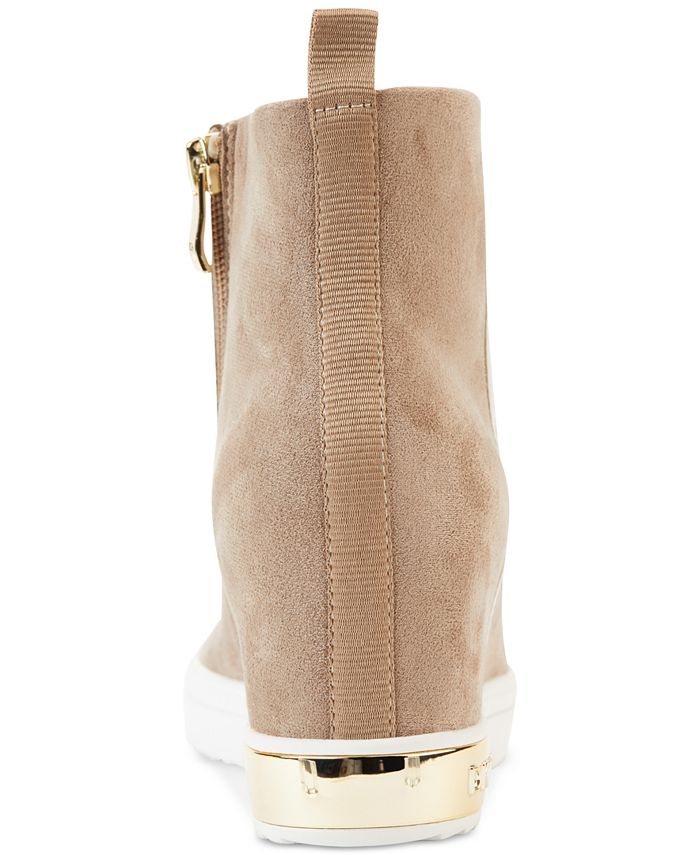 dkny cali wedge sneakers