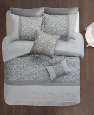 Ramsey Embroidered 8-Pc. Comforter Set, California King