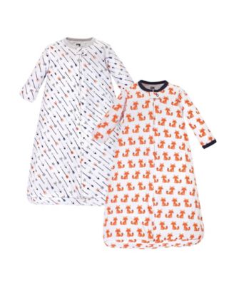 Baby Boys Cotton Long-Sleeve Wearable Sleeping Bag, Sack, Blanket