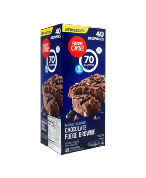 UPC 016000364479 product image for Fiber One 70 Calorie Chocolate Fudge Brownies, 40 Count | upcitemdb.com