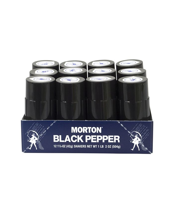 Morton RestaurantStyle Black Pepper Shakers, 12 Count Macy's