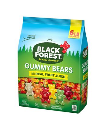 Black Forest Gummy Bears Candy, 6 Lb 6 Pound (Pack of 1) Bears