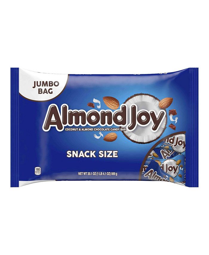 Almond Joy Snack Size Candy Bars, 20.1 Ounces, 2 Pack Macy's