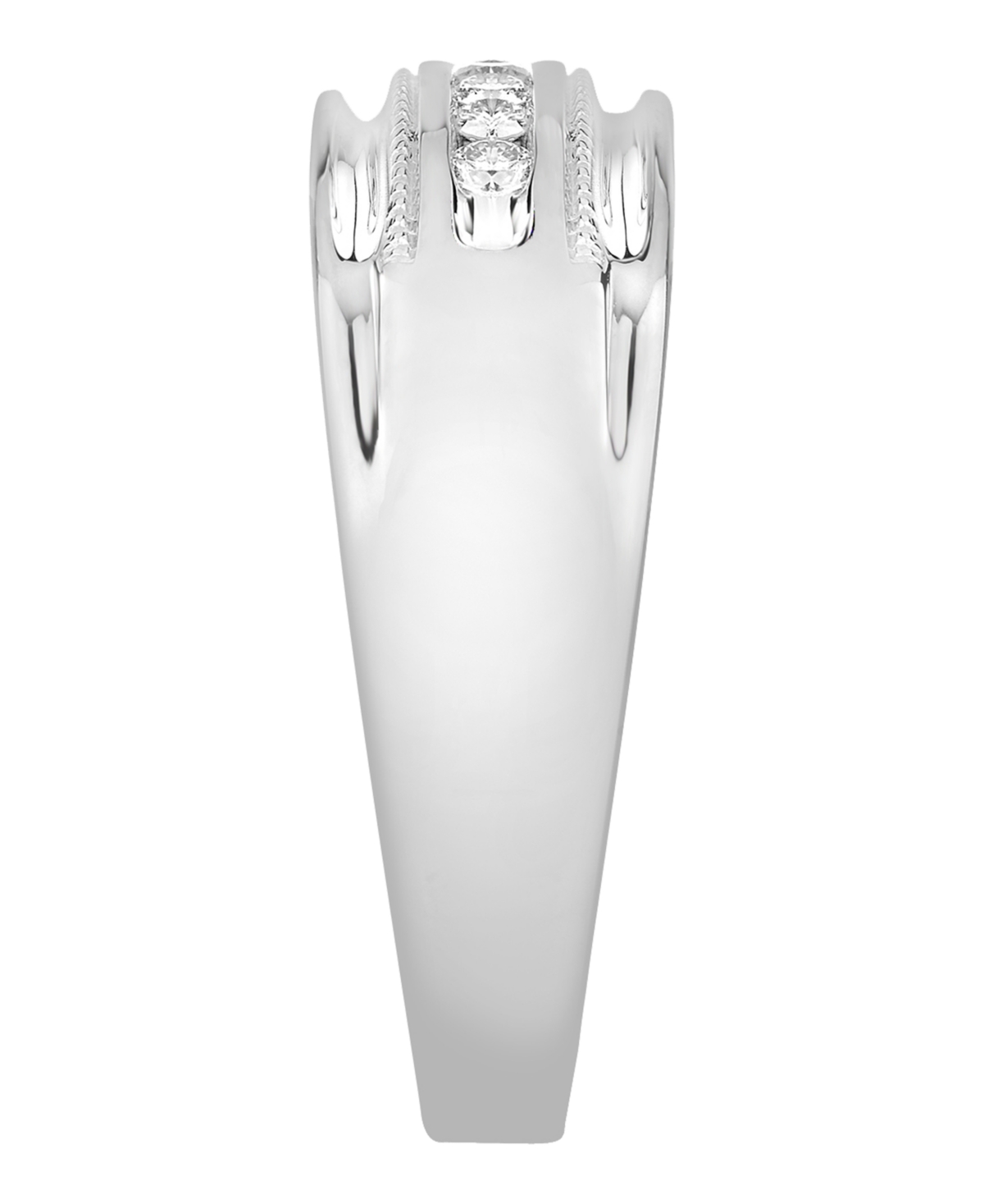 Men's Diamond (1/2 ct. t.w.) Ring or Yellow Gold - White