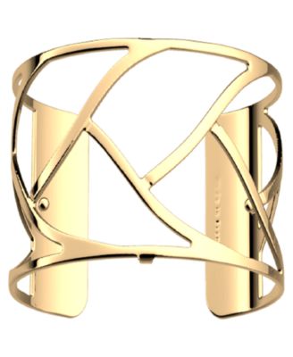 Les Georgettes by Altesse - Large Chamber Openwork Wide Adjustable Cuff Bracelet