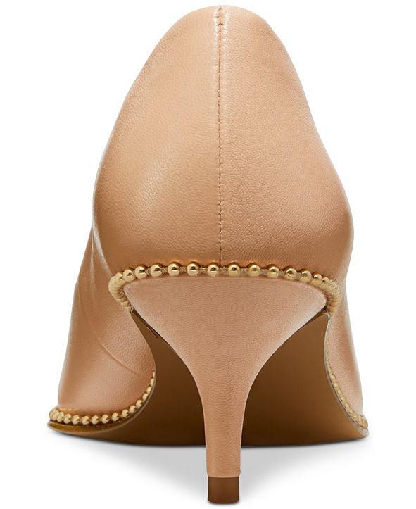 COACH Women�s Jackie KittenHeel Beadchain Pumps &amp; Reviews