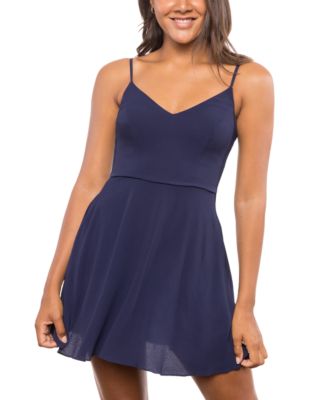 vneck skater dress