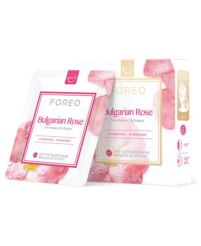 Rose Bulgarian UFO Macy\'s Masks FOREO Activated -