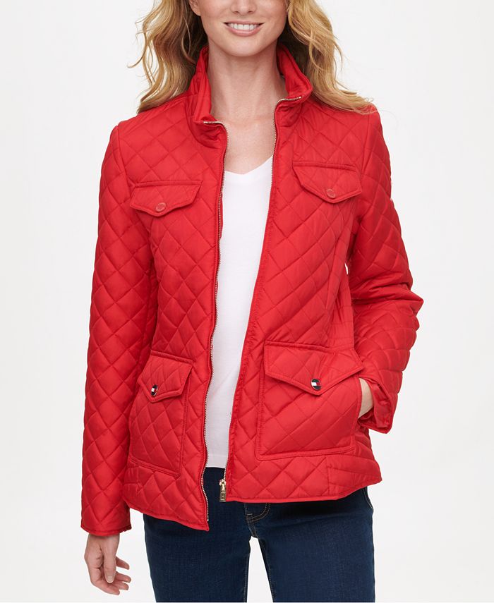 Tommy Hilfiger Quilted Jacket - Macy's